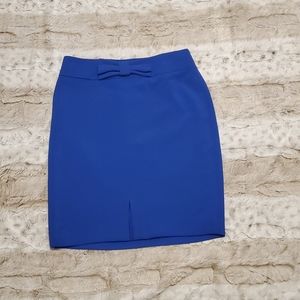 Banana Republic Women's Blue Pencil Skirt Size 2